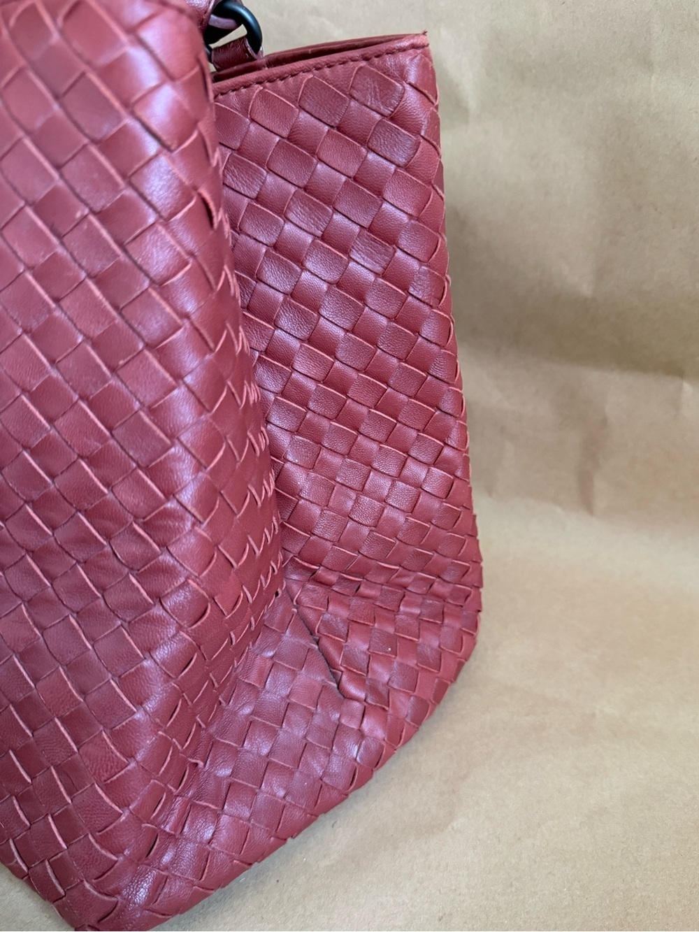 Bottega Veneta Nappa Inteecciato Medium Top Handle Tote Quarzo - Picture 8 of 12